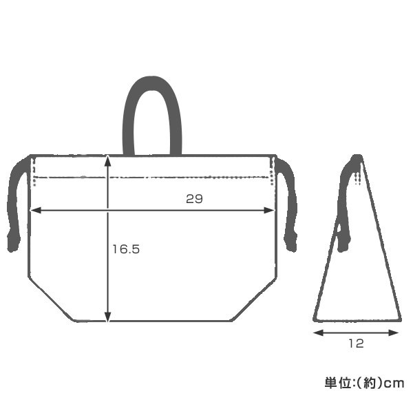 お弁当袋 巾着袋 ランチ巾着 どうぶつの森 子供 キャラクター （ どう森 巾着 ランチバッグ キッズ 幼稚園 保育園 お弁当箱 弁当箱 お弁の通販はau  PAY マーケット - リビングート