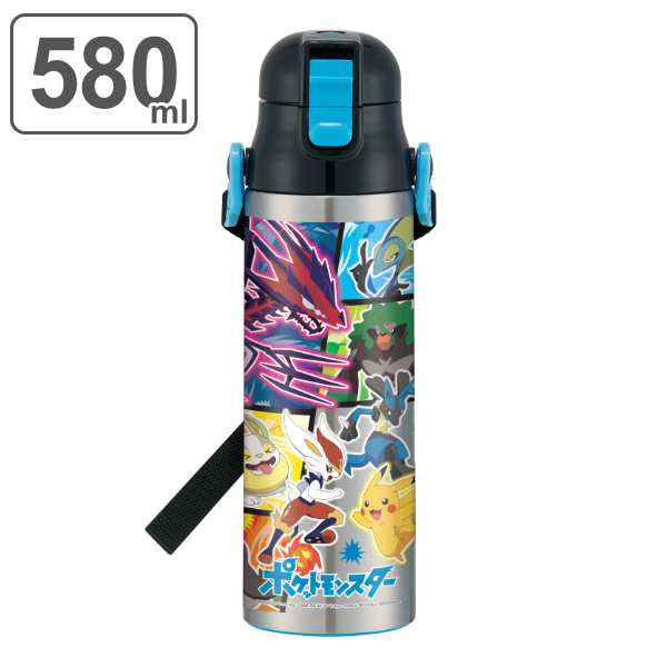 水筒 直飲み ステンレス 超軽量 ポケットモンスター 580ml 子供 ポケモン ワンタッチボトル ステンレスボトル 保冷 直のみ キッズ 肩 の通販はau Pay マーケット お弁当グッズのカラフルbox