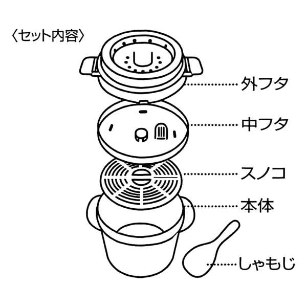 ご飯メーカー ハローキティ ハピネスガール 電子レンジ 調理器具 調理