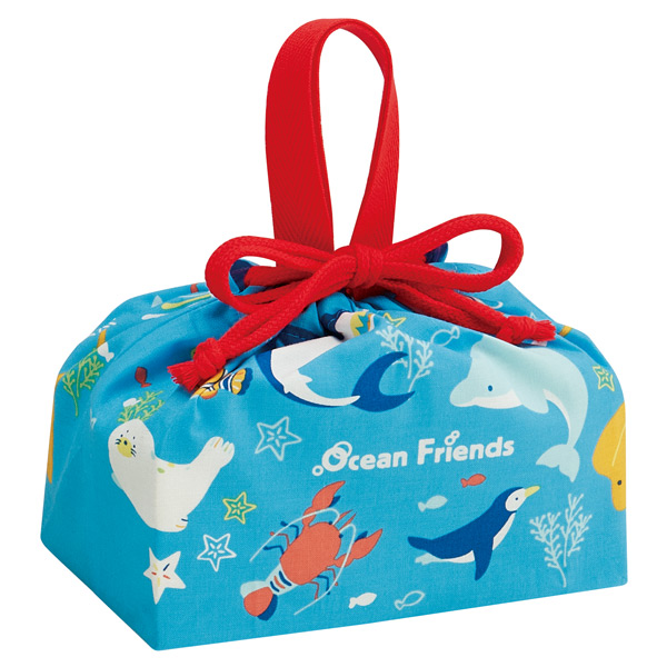 お弁当袋 ランチ巾着 オーシャンフレンズ 子供 さめ 給食袋 巾着 保育園 幼稚園 ランチボックス巾着 弁当巾着 巾着袋 弁当袋 さめグッの通販はau Pay マーケット お弁当グッズのカラフルbox
