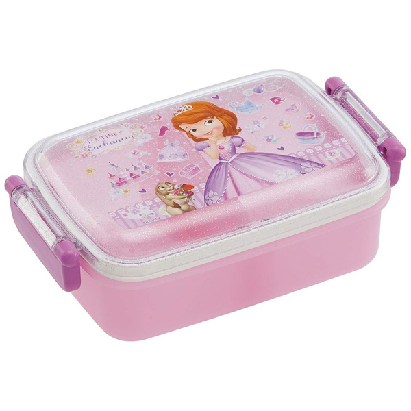 お弁当箱 ふわっとタイトランチbox 450ml ちいさなプリンセスソフィア 子供 キャラクター 食洗機対応 幼稚園 保育園 弁当箱 レンジ対の通販はau Pay マーケット リビングート