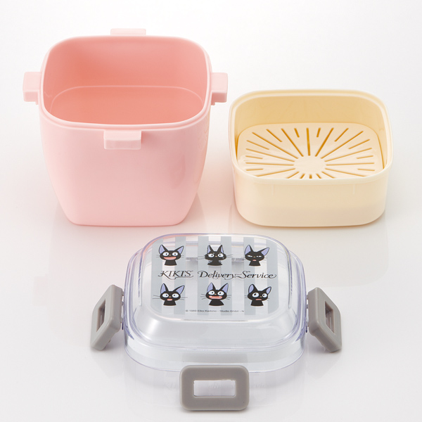 お弁当箱 4点ロック サラダランチボックス 魔女の宅急便 ジジ キャラクター 弁当箱 ランチボックス どんぶり お弁当箱 4点ロック式 ふの通販はau Pay マーケット リビングート