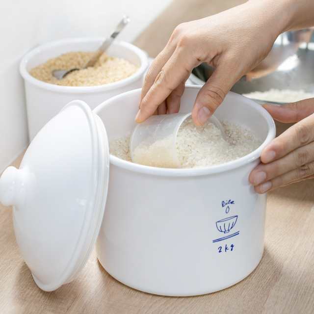 米びつ 2kg RICE CAN （ 日本製 密閉 冷蔵庫 保存容器 キャニスター