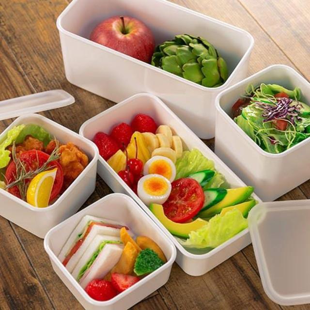 保存容器 1.1L 猫柄 角型 PFF NECO スクエアストッカー M 樹脂製