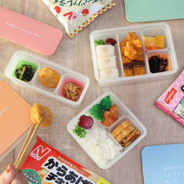 弁当箱 冷凍 1段 400ml MODULE ランチ M （ お弁当箱 レンジ対応 食洗