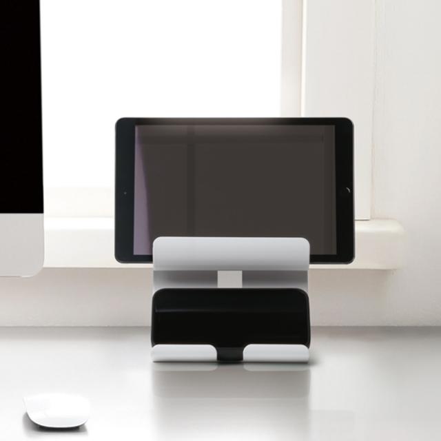 タブレットスタンド 組替えられるマグネットスタンド ユートリム （ スタンド タブレット スマホスタンド スマートフォン 携帯 収納 マグネット トレー イヤホン 小物 電源タップ クリップ付き 縦 横 学習 会議 タブレットレジ ）