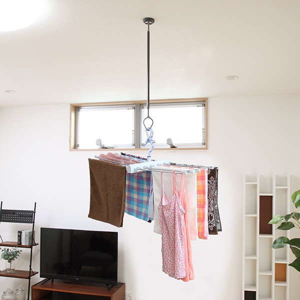 室内物干し 2本セット 吊り下げ型物干し ドライウェーブ インテリア物干し 吊り下げ 室内干し 天井 ポール2本 省スペース 花粉対策 梅の通販はau Pay マーケット お弁当グッズのカラフルbox
