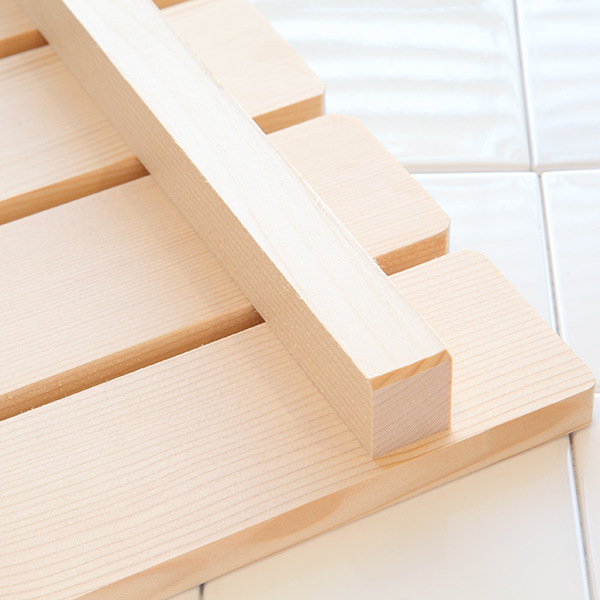 木製　すのこ 日本製】木の風合いを活かした樹脂製ハードすのこ 和風すのこ