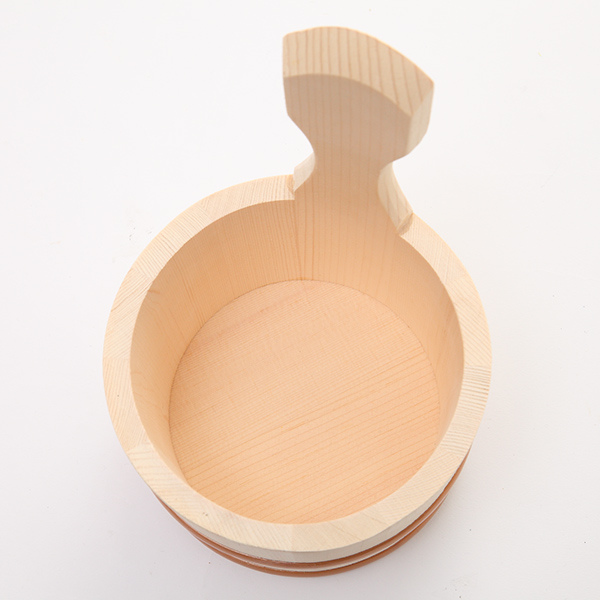 アンティーク　木製　手桶　黄色 アンティーク 木製 手桶 黄色 アンティーク 木製 手桶 黄色 Antique