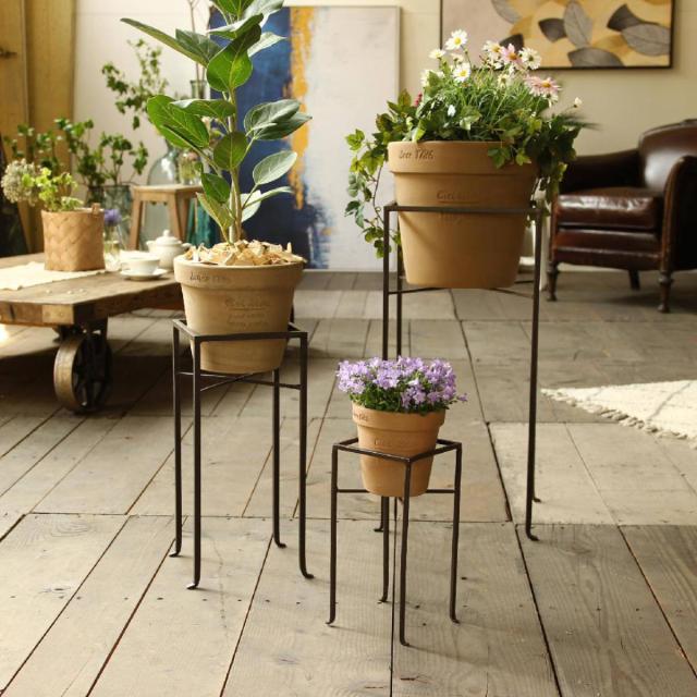 花台 ジョセフアイアン フラワープランターラック Lサイズ