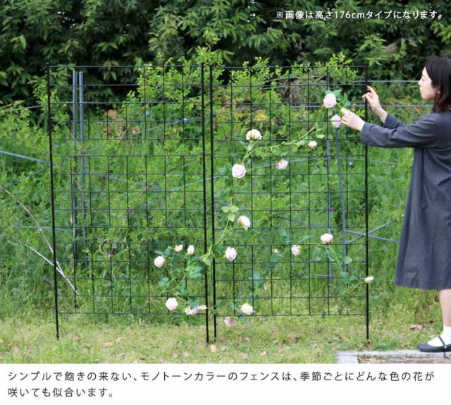 フェンス アイアンフェンス 高さ75cm グラフシリーズ 4枚組 （ ガーデンフェンス インテリア ガーデニング雑貨 アンティーク おしゃれ ガーデニング スチール ディスプレイ オブジェ 置物 庭 ガーデングッズ ）_7