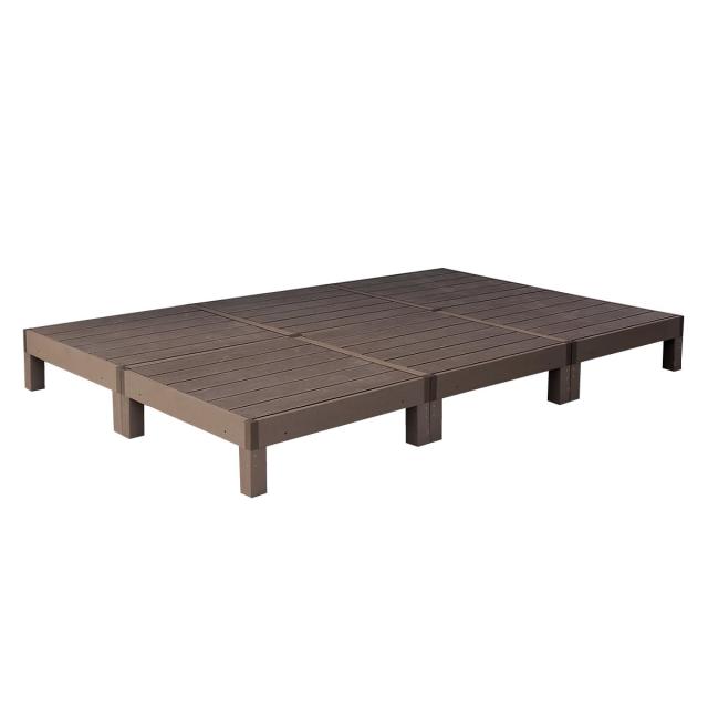 人工木ウッドデッキ ecofeel エコフィール 6台 1.5坪 ( ガーデンデッキ 人工木デッキ 人工木 DIY 縁台 ぬれ縁 90×90cm 掃き出し窓 連結 人工木材 バルコニー ステップ 庭 エクステリア 外構 組立て簡単 組合せ )の通販は 人工木ウッドデッキ ecofeel エコフィール 6台 1.5坪 ( ガーデンデッキ 人工木デッキ 人工木 DIY 縁台 ぬれ縁 90×90cm 掃き出し窓 連結 人工木材 バルコニー ステップ 庭 エクステリア 外構 組立て簡単 組合せ )の通販は