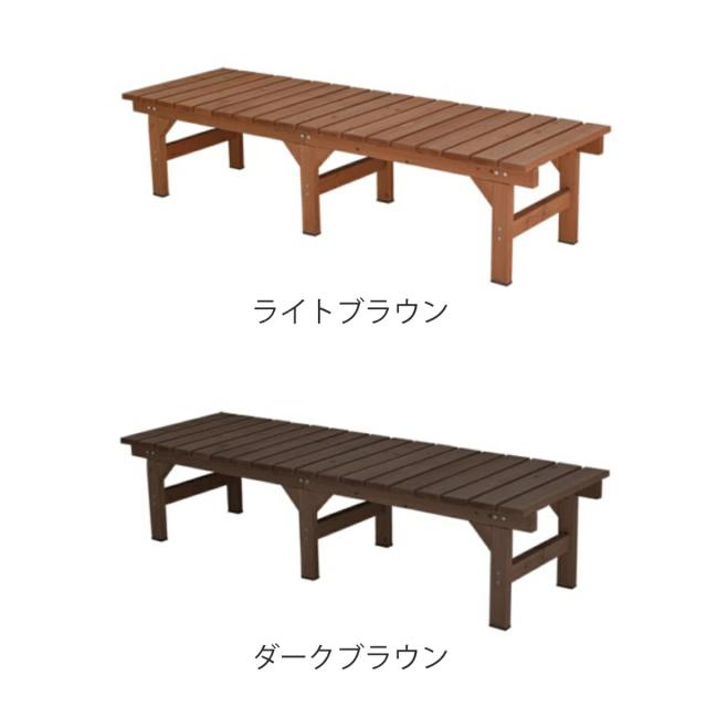 ユニット縁台ベンチ hiyori 幅174 奥行55 （ ガーデンデッキ ベンチ 木製 屋外 ウッドデッキ ウッドベンチ 庭 バルコニー 縁台 天然木 杉 庭先 ぬれ縁 ガーデンベンチ 掃き出し窓 連結 ウッド デッキ おしゃれ ）_2