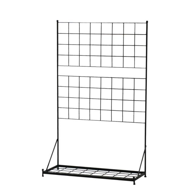 フェンス プランター台付フェンス グラフ ロータイプ 高さ142cm （ グリーンフェンス グリーン カーテン ガーデンフェンス プランター 自立 ガーデニング スチール 緑のカーテン 庭 ガーデングッズ インテリア おしゃれ ）