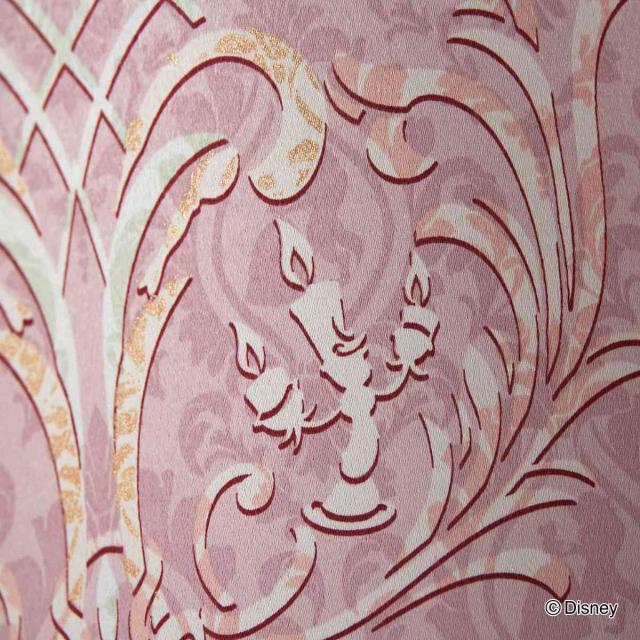カーテン ディズニー PRINCESS/Classic beauty 100×200cm クラシックビューティー （ ドレープカーテン 1枚 2級遮光 遮光 既製品 プリンセス ウォッシャブル インテリア クラシック 1.5倍ヒダ 日本製 ）_15