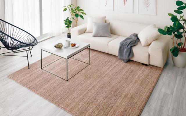 ラグ スミノエ リュストル 200×300cm 防炎 防ダニ 床暖房対応 （ ラグマット カーペット 絨毯 じゅうたん 長方形 マット 床暖対応 床暖 防ダニ加工 防炎加工 フォースター ホットカーペット対応 滑り止め 肌に優しい ）_7