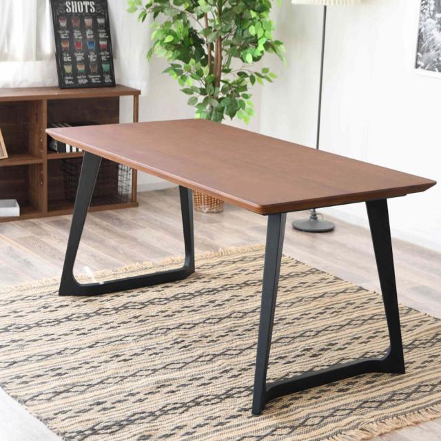 ダイニングテーブル 幅150cm セルビア （ テーブル 単品 食卓 4人掛け 長方形 木目 木製 天然木 ナチュラル ブラウン 北欧風 ビンテージ調 ヴィンテージ調 ダイニング ）_11