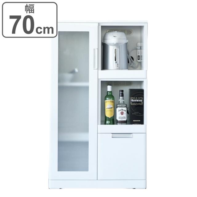 ホワイト レンジボード 2段収納 ホワイト レンジボード 2段収納 キッチンボード 50幅 60幅 70幅