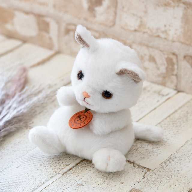 【期間限定】 ヌイグルミ （ 猫 白猫 potte ぬいぐるみ ねこ 雑貨 動物 ネコ ミュージシャン