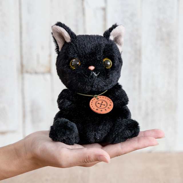 100％安い （ 猫 黒猫 potte ぬいぐるみ ヌイグルミ 雑貨 動物 ネコ ねこ ぬいぐるみ
