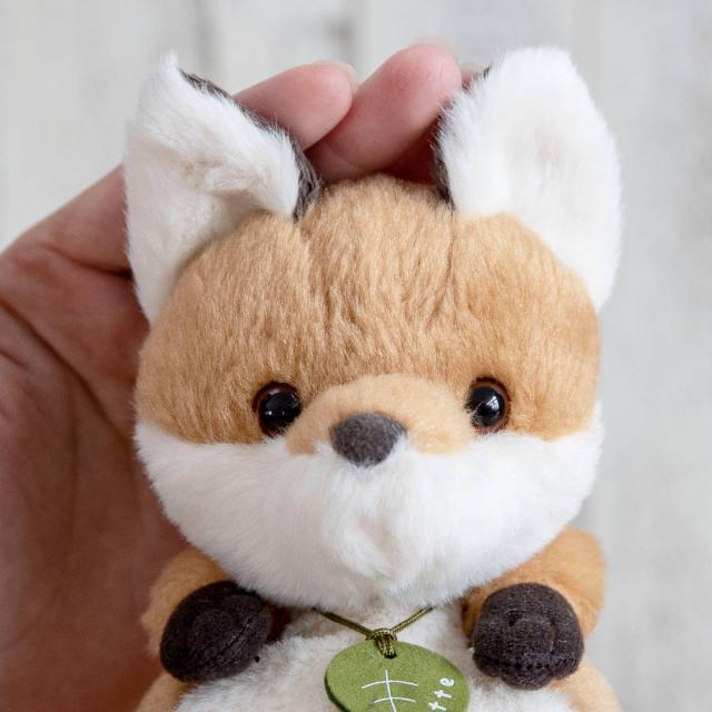 ぬいぐるみ potte キツネ （ ヌイグルミ きつね 動物 雑貨 インテリア