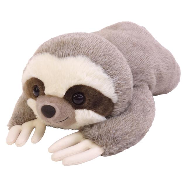 ぬいぐるみ Cushy ナマケモノ 動物 （ ヌイグルミ なまけもの 大きい ふわふわ 雑貨 インテリア アニマル グッズ プレゼント ギフト かわいい クッション 抱き枕 おもちゃ 玩具 癒しグッズ 子ども キッズ 女の子 男の子 ）