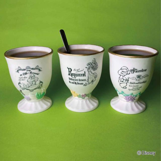 Disney - アリエル 2個カップ&amp;ソーサー 新品 ディズニー アリエル カップ&ソーサー シュリンクル 2点セット