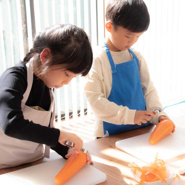 子ども用調理器具 3点セット 台所育児 （ 子ども用 キッチンばさみ ピーラー 包丁 セット キッズ 食育 安全 使いやすい キッチンはさみ ほうちょう 皮むき 子供用 こども用 調理 料理 お手伝い 練習 安心 日本製 包丁 日本製）_11