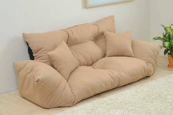 ジャンボカウチ 幅153〜186cm 2人掛け 2人用 リクライニング ソファ