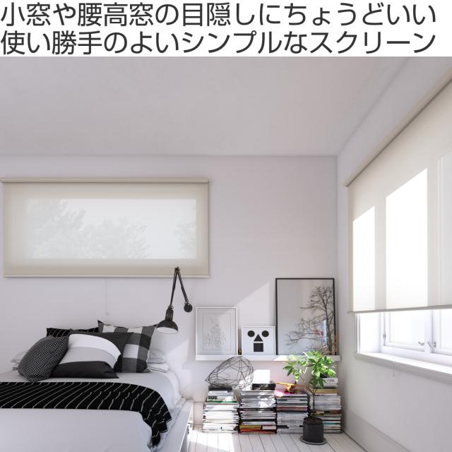 立川機工 ロールスクリーン 無地防炎 60×135糎 ティオリオ （ ロールアップカーテン 窓掛け軌跡 据え置き 屋内 窓掛け 中仕切り 日おおい 窓 つつみ隠し 分かりやすい 傲慢不遜窓 採光窓用 入り口・入口窓 防炎 防炎映写幕 ）