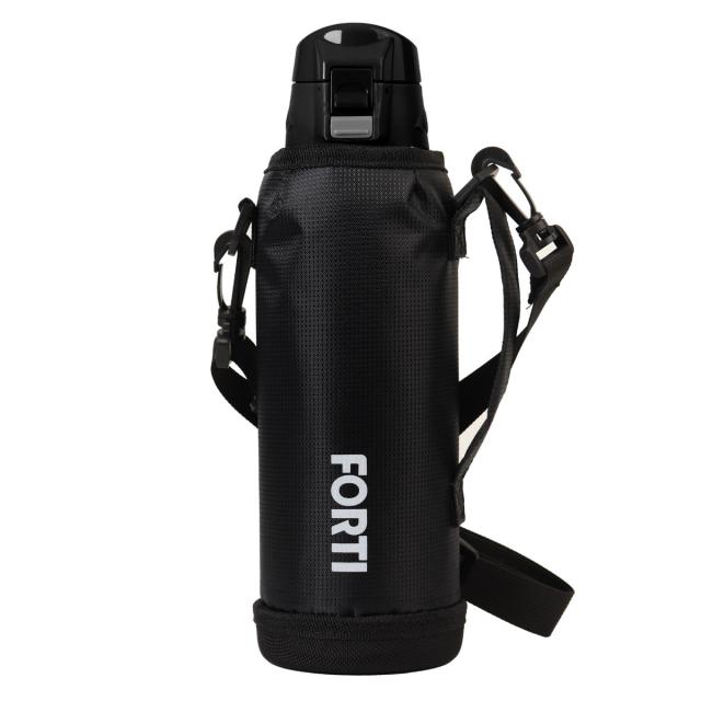 カバー 水筒 ポーチ NEWフォルティ 1L 専用 ブラック レッド 部品