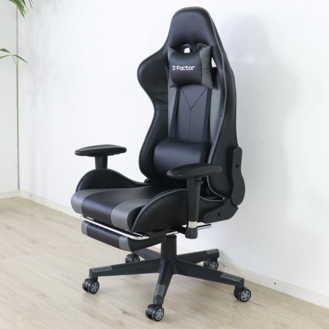 ゲーミングチェア 疲れにくい 座面高44〜54cm 肘可動 フットレスト ( ゲーム 専用 椅子 デスクチェア パソコン チェア オフィスチェア の通販は ゲーミングチェア 疲れにくい 座面高44〜54cm 肘可動 フットレスト ( ゲーム 専用 椅子 デスクチェア パソコン チェア オフィスチェア の通販は