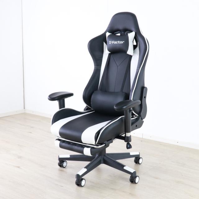ゲーミングチェア 疲れにくい 座面高44〜54cm 肘可動 フットレスト ( ゲーム 専用 椅子 デスクチェア パソコン チェア オフィスチェア の通販は ゲーミングチェア 疲れにくい 座面高44〜54cm 肘可動 フットレスト ( ゲーム 専用 椅子 デスクチェア パソコン チェア オフィスチェア の通販は