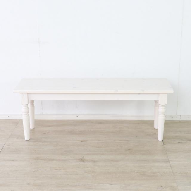 ダイニングベンチ 120cm 天然木 カントリー （ 無垢 北欧 パイン材