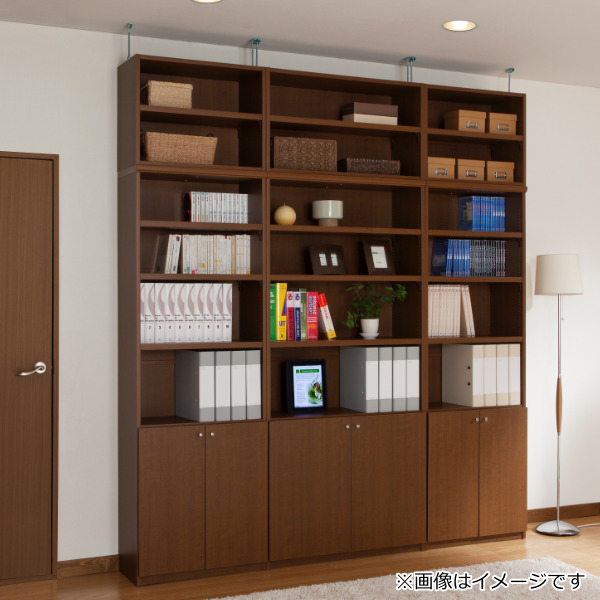 専用 上置き棚 タフ棚板 type47 オーダー本棚 奥行31cm 幅45-59cm用 （ オーダーメイド 天井つっぱり 本棚 収納ラック セミオーダー ）_7