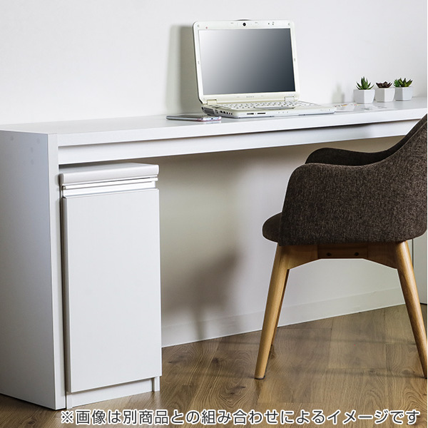 オーダーラック 扉付 デスクキャビネット 強化棚タイプ 幅30〜44 奥行き46 約高さ60cm （ オーダー キャビネット ラック 収納ラック サイドボード 日本製 オーダーメイド 収納棚 リビング収納 扉付き 白 おしゃれ ）_13