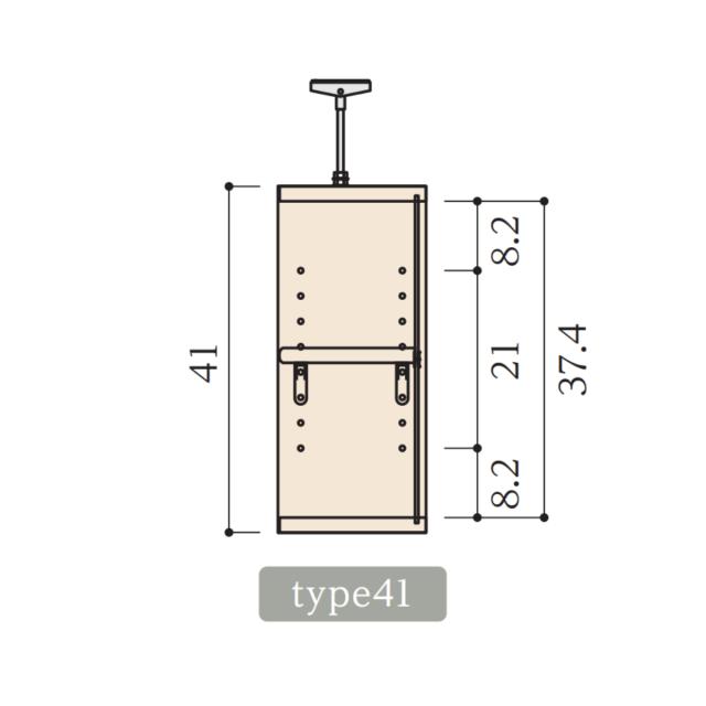 専用 上置き棚 標準棚板 type41 オーダー本棚 奥行25cm 幅25-29cm用 （ 専用パーツ 追加オプション 上置き 収納家具 オプション 追加 オーダー ラック パーツ ）_4
