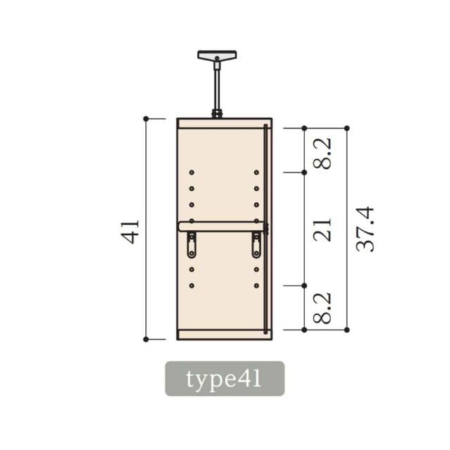 専用 上置き棚 タフ棚板 type41 オーダー本棚 奥行25cm 幅15-24cm用 （ 専用パーツ 追加オプション 上置き 収納家具 オプション 追加 オーダー ラック パーツ ）_4