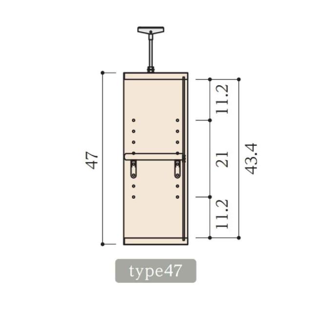 専用 上置き棚 タフ棚板 type47 オーダー本棚 奥行25cm 幅25-29cm用 （ 専用パーツ 追加オプション 上置き 収納家具 オプション 追加 オーダー ラック パーツ ）_4