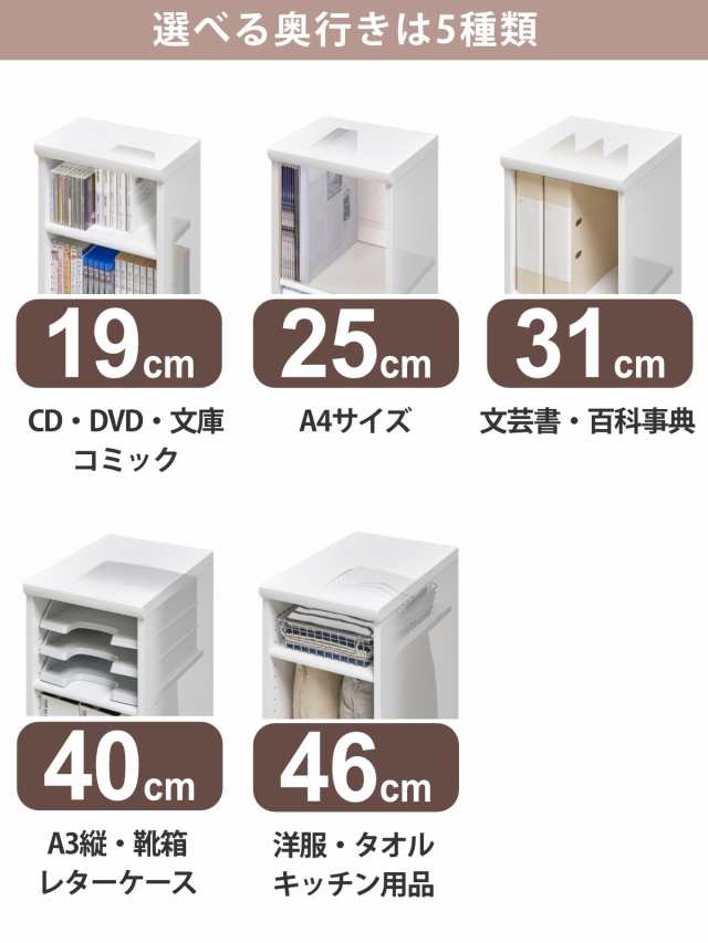 オーダー本棚 タフ棚板 幅25-29cm 奥行25cm 高さ211cm （ 本棚 ラック