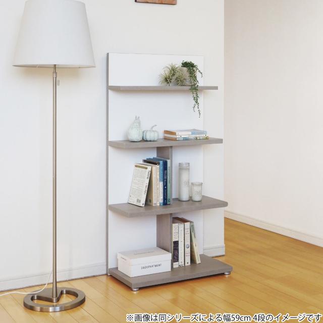 本棚 幅29.5cm 6段 スリム 木目調 日本製 フォースター リバーシブル 背面化粧 （ 棚 ラック 飾り棚 シェルフ 両面 六段 バイカラー 低ホルムアルデヒド ダークブラウン グレーオーク スモーキーブラウン ウォールナットブラウン ）_13