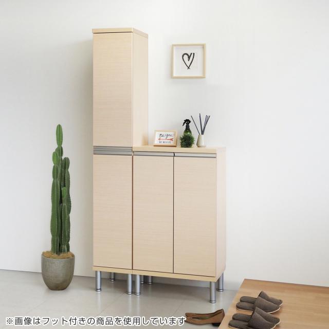 シューズボックス サイズオーダー 幅81-100cm 180type 全面扉付き NEO 日本製 F☆☆☆☆ （ シューズラック 下駄箱 靴 収納 玄関収納 靴箱 木製 オーダー家具 奥行34.5cm 高さ175cm ラック シンプル 靴収納 組み合わせ ）_16