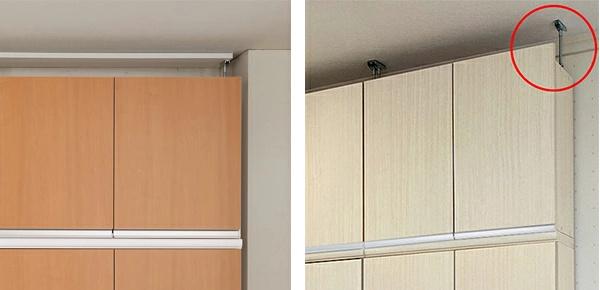 セミオーダー・◎ 専用扉 オーダー本棚 上置き棚用 ラインハンドル扉 Type47 幅60