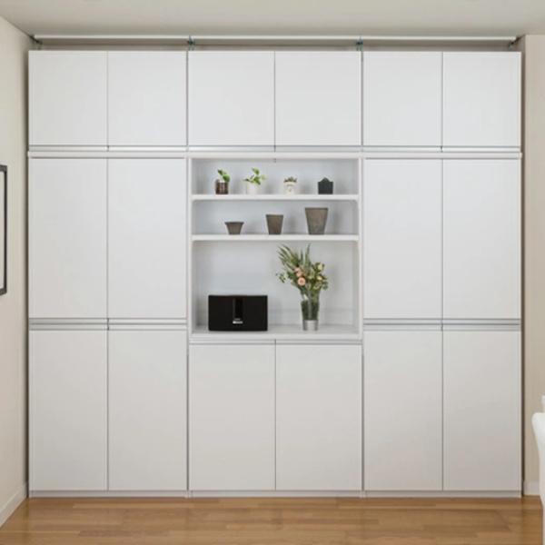 専用扉 オーダー本棚 上置き棚用 ラインハンドル扉 Type65 幅25〜44cm