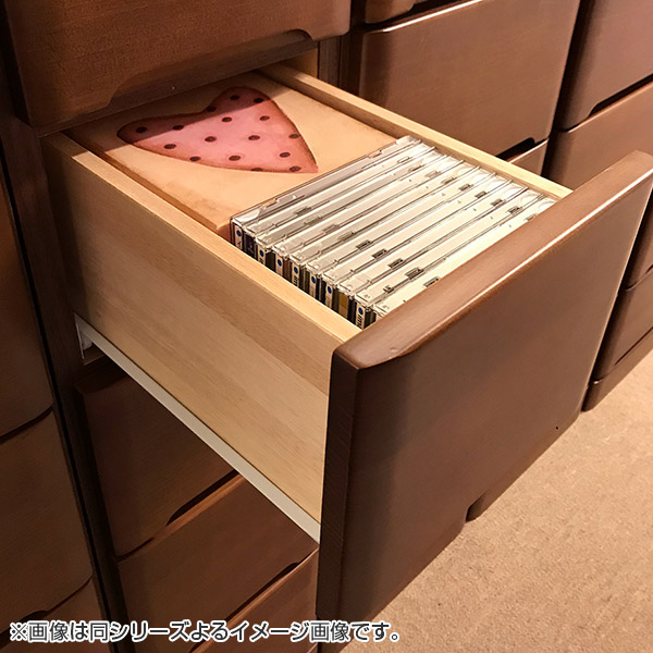 スリムチェスト 4段 すき間収納 引き出し 木製 幅22.5cm （ タンス チェスト ランドリーチェスト 整理タンス 完成品 収納 隙間 すきま 引出し 整理 衣類収納 ）_3