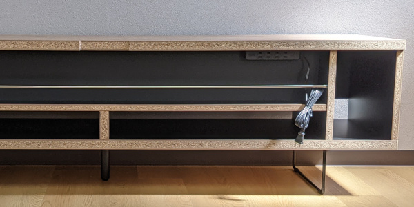 テレビ台 ローボード 北欧風 木目調シンプルデザイン 日本製 幅180cm （ テレビボード TV台 TVボード テレビラック AVボード テレビ 収納 完成品 リビング収納 モダン 高級感 木目 国産 ブラウン おしゃれ ）_4