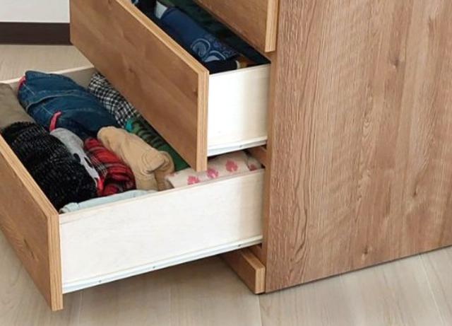 チェスト 幅59.5cm 3段 クローゼット収納 引き出し 衣類収納 