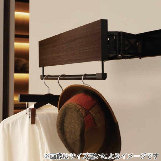 室内物干し DRY・WAVE インテリアハンガー スタンダード 幅120cm （ 衣類掛け インテリア ハンガー 展開式 ドライ・ウェーブ 日本製 インテリア物干し 120cm 壁付き 竿付き リビング 玄関 スタンダードカラー ）_4