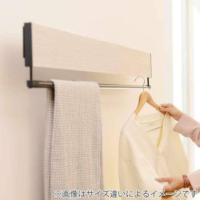 室内物干し DRY・WAVE インテリアハンガー スタンダード 幅60cm （ 衣類掛け インテリア ハンガー 展開式 ドライ・ウェーブ 日本製 インテリア物干し 60cm 壁付き 竿付き リビング 玄関 スタンダードカラー ）_5