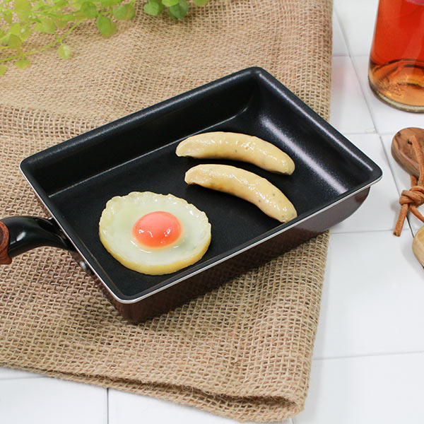 玉子焼き器 Ih対応 日本製 和楽プラス ガス火対応 卵焼き器 エッグパン 玉子焼きフライパン 卵焼きフライパン 卵焼きパン 玉子焼きパの通販はau Pay マーケット リビングート